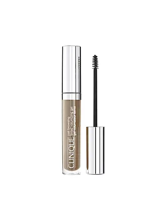 CLINIQUE | JUST BROWSING Tinted Volumizing Gel (06 Ebony) | camel